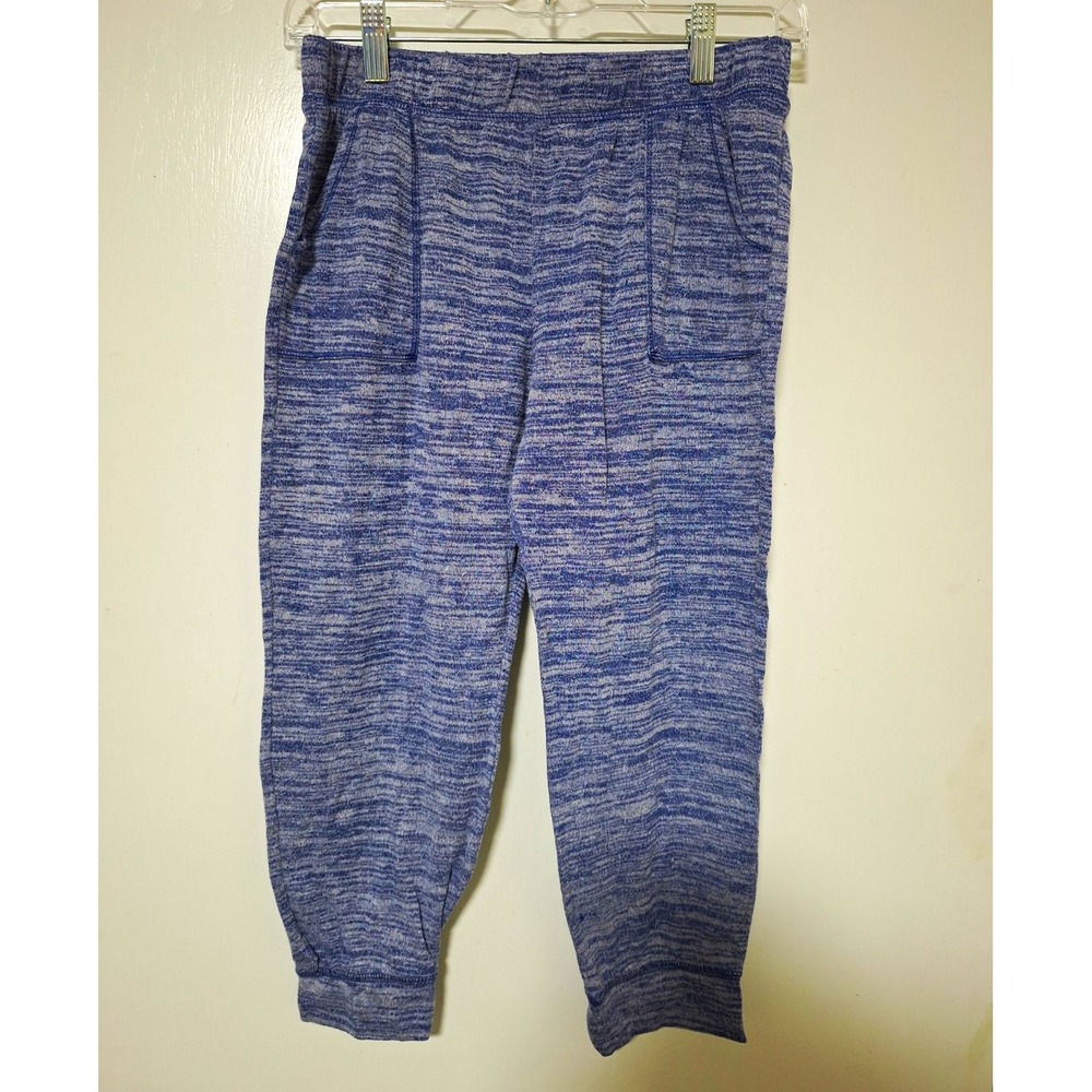 Mudd Girls Blue Space Dye Sweatpants Joggers Pockets Elastic Waist Size 16